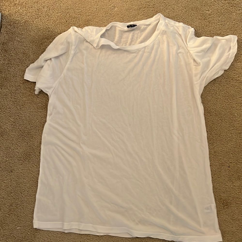 Monrow White Tee XS NEW 
